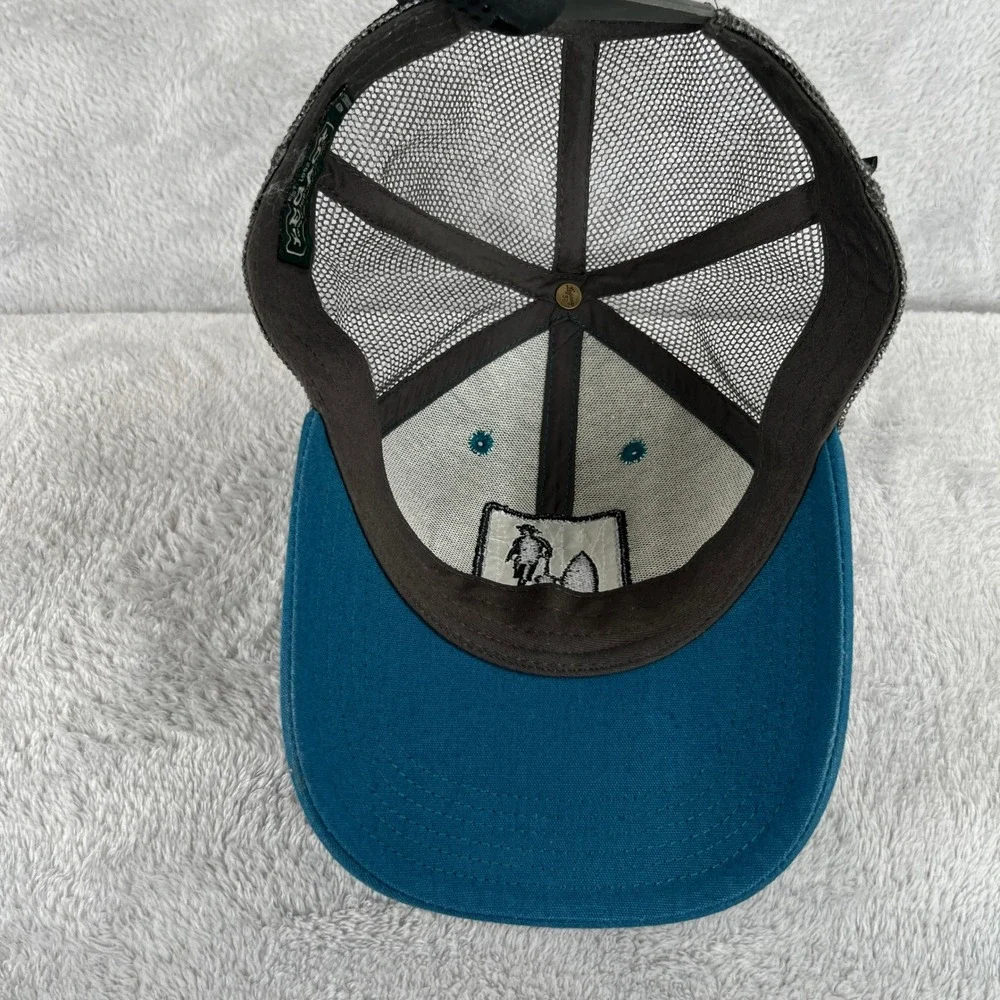 Kenny Chesney Trucker Hat Teal Legacy Patch Country Music Concert Mesh Snapback